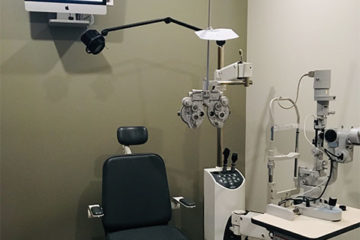 Examination Room at Iconic Eyecare in Edmonton, AB